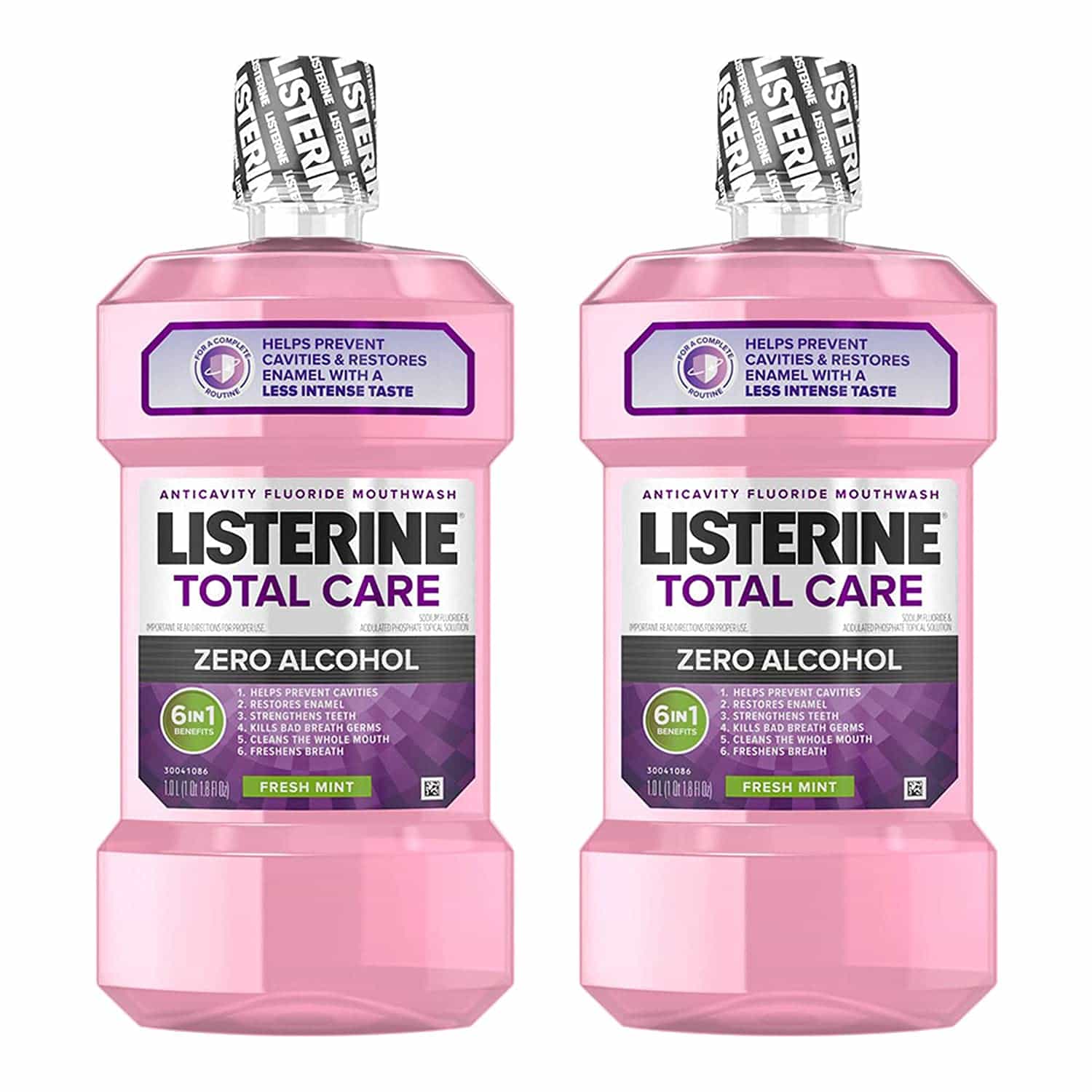 Pink Listerine zero alcohol mouthwash